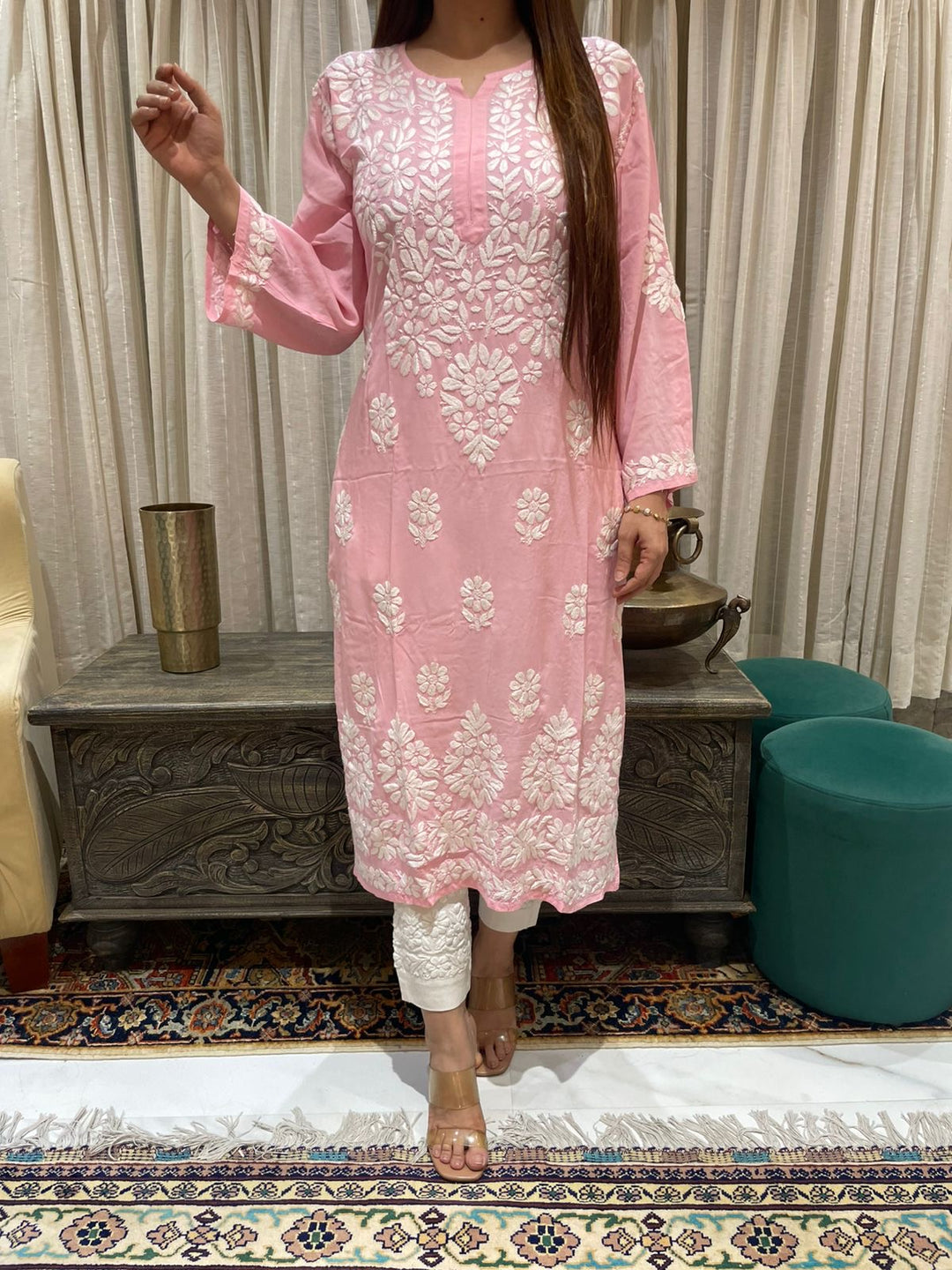 Lucknow Two Pc Set Misty